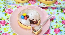 Tartaletas de brownie