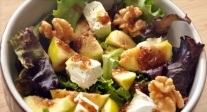 Ensalada de higos/brevas con aliño de mostaza y miel